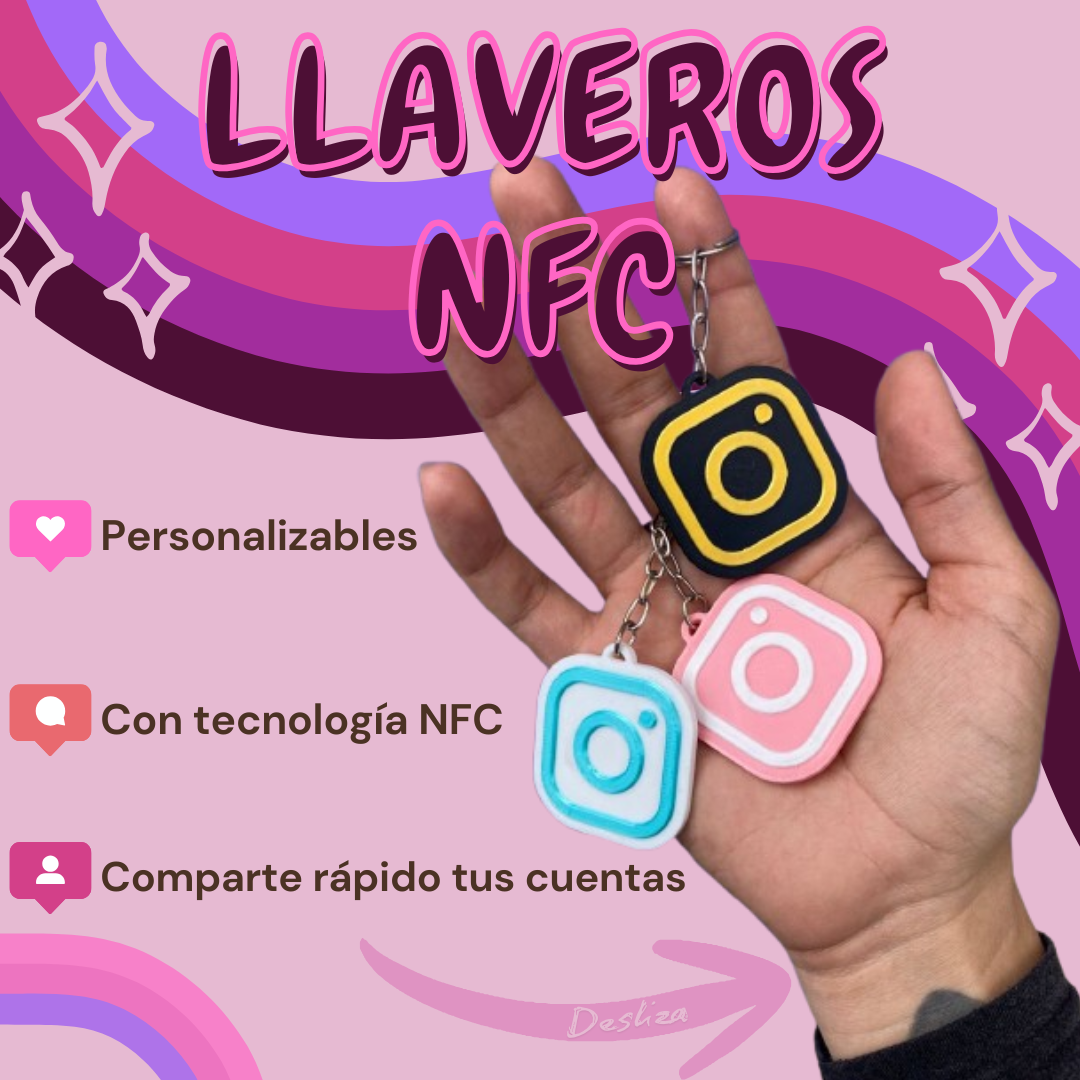 Llavero NFC INSTAGRAM