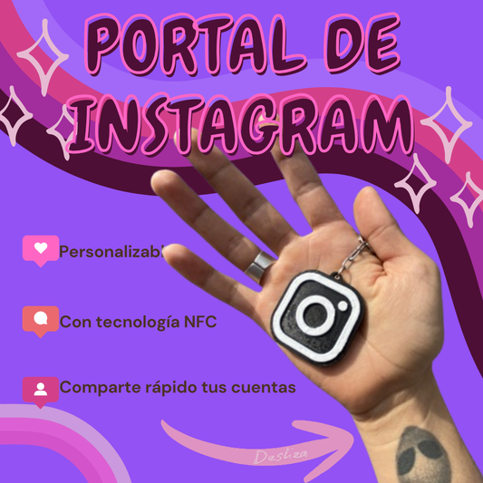 PORTAL DE INSTAGRAM NEGRO